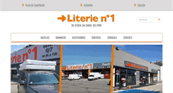 Desktop Screenshot of literien1.fr
